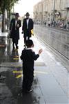 a rainy day in Jerusalem