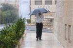 a rainy day in Jerusalem