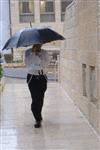 a rainy day in Jerusalem