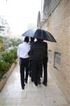 a rainy day in Jerusalem