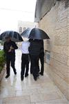 a rainy day in Jerusalem