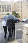 a rainy day in Jerusalem