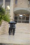 a rainy day in Jerusalem