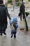 a rainy day in Jerusalem