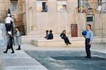 An interesting daily life routine in Jerusalem