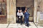 An interesting daily life routine in Jerusalem