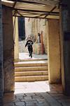 An interesting daily life routine in Jerusalem