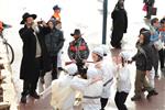 Children celebrate Purim with costumes and disguises