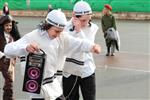 Children celebrate Purim with costumes and disguises