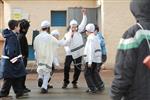 Children celebrate Purim with costumes and disguises