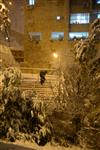 Jerusalem on a snowy day