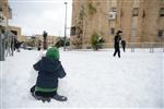 Jerusalem on a snowy day