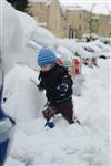 Jerusalem on a snowy day