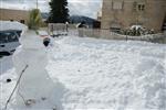 Jerusalem on a snowy day