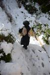 Jerusalem on a snowy day