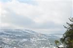 Jerusalem on a snowy day