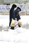 Jerusalem on a snowy day