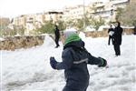 Jerusalem on a snowy day