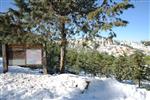 Jerusalem on a snowy day