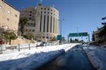 Jerusalem on a snowy day