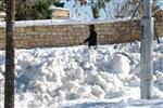 Jerusalem on a snowy day