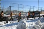 Jerusalem on a snowy day