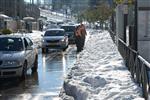 Jerusalem on a snowy day