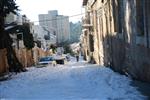 Jerusalem on a snowy day