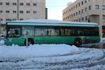 Jerusalem on a snowy day
