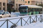 Jerusalem on a snowy day