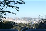 Jerusalem on a snowy day