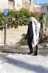 תושבי ירושלים מתעוררים לבוקר לבן ומושלג