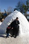 Jerusalem on a snowy day