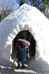 Jerusalem on a snowy day