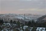 Jerusalem on a snowy day