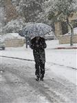 Jerusalem on a snowy day