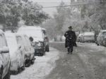 Jerusalem on a snowy day