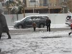 Jerusalem on a snowy day