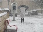 Jerusalem on a snowy day