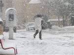 Jerusalem on a snowy day