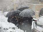 Jerusalem on a snowy day