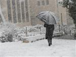 Jerusalem on a snowy day