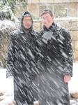 Jerusalem on a snowy day