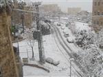 Jerusalem on a snowy day