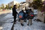 Jerusalem on a snowy day