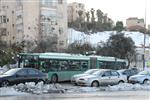 Jerusalem on a snowy day