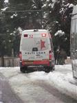 Jerusalem on a snowy day