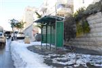 Jerusalem on a snowy day