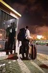 Yeshiva students by way of public transportation in Jerusalem