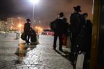 Yeshiva students by way of public transportation in Jerusalem